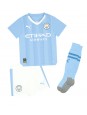 Manchester City Jeremy Doku #11 Replika Hemmakläder Barn 2023-24 Kortärmad (+ byxor)
